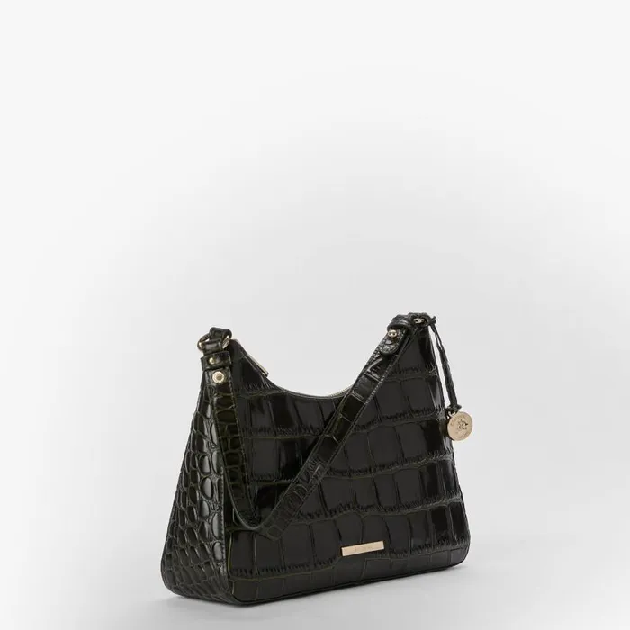 Women Brahmin Shoulder Bags Esme Matcha Green Baize