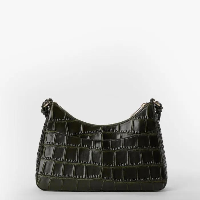 Women Brahmin Shoulder Bags Esme Matcha Green Baize