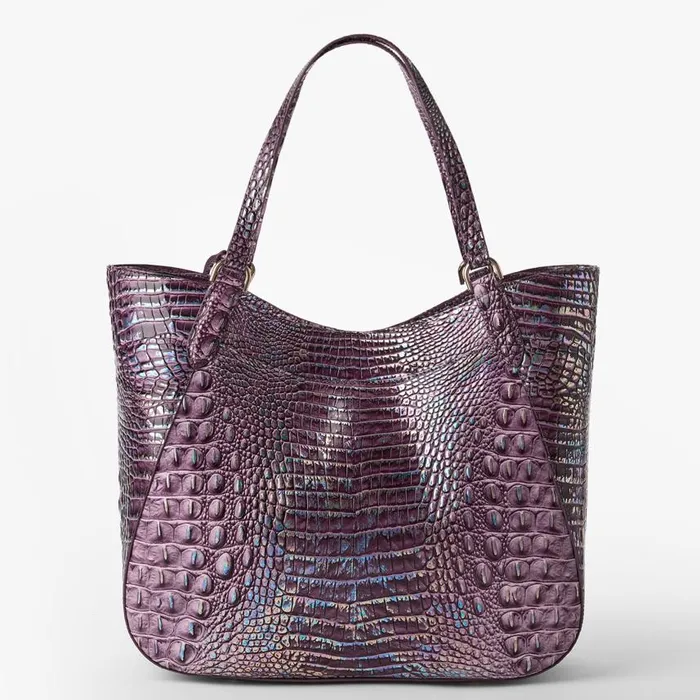 Women Brahmin Totes and Carryalls Aliza Passion Purple Melbourne