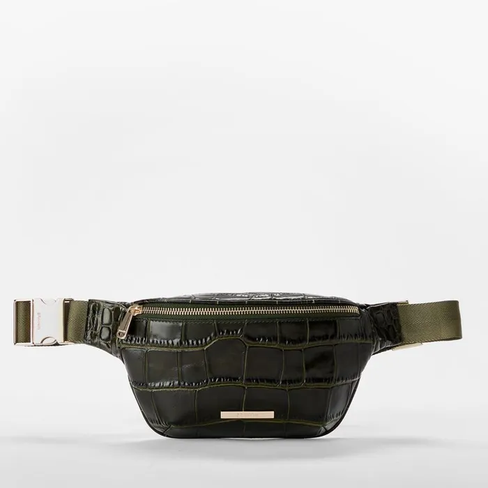 Women Brahmin Travel Hollis Matcha Green Baize