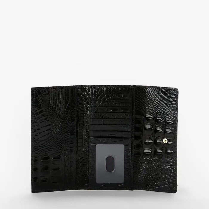 Women Brahmin Wallets and Wristlets Cordelia Wallet Black Melbourne