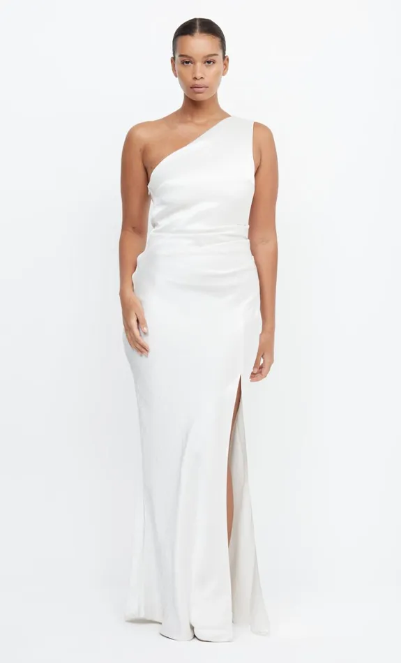 Women Brides Bec Bridge THE DREAMER ASYM DRESS Ivory