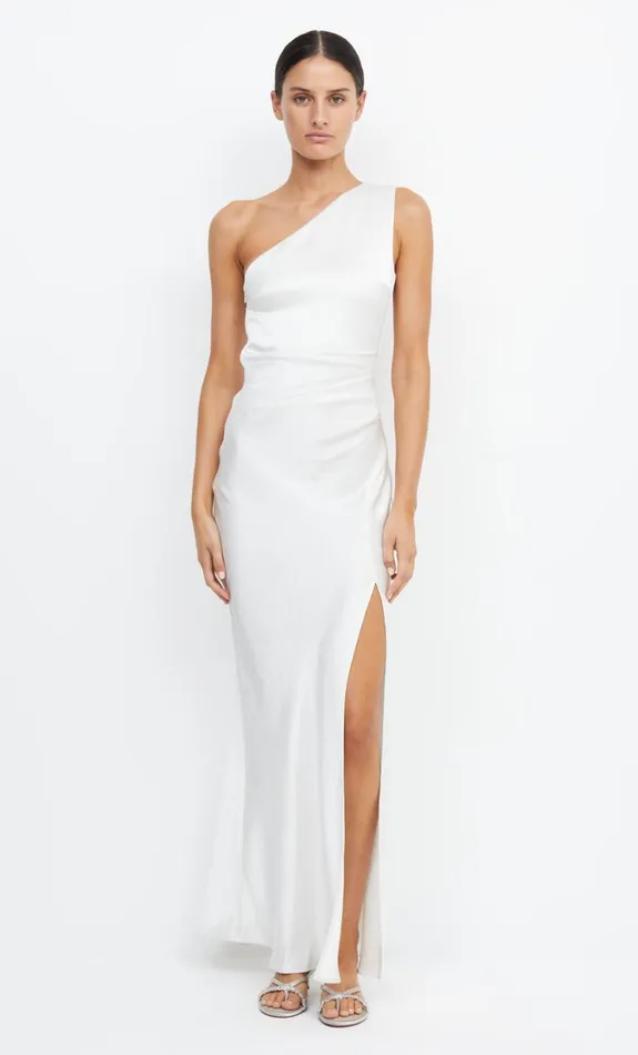 Women Brides Bec Bridge THE DREAMER ASYM DRESS Ivory