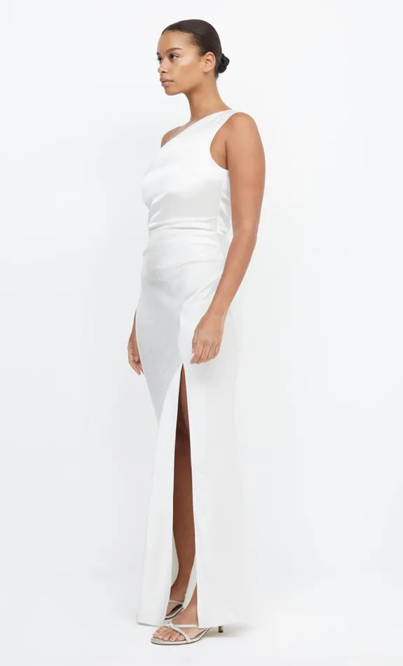 Women Brides Bec Bridge THE DREAMER ASYM DRESS Ivory