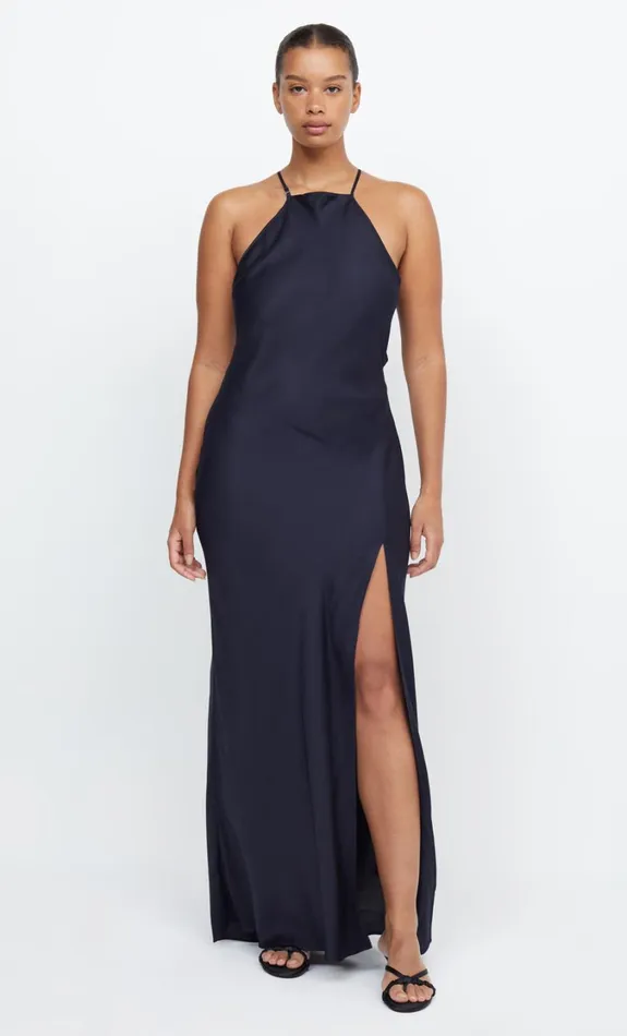 Women Bridesmaids Bec Bridge ADORE HALTER MAXI DRESS Ink