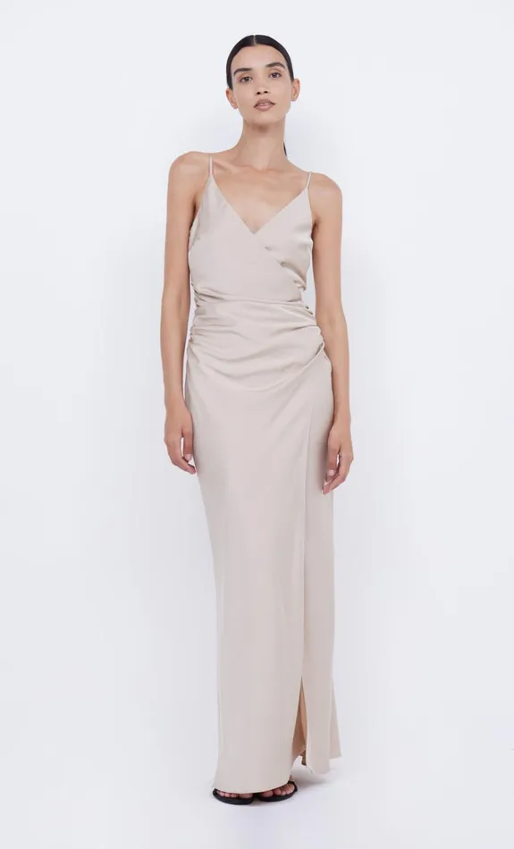 Women Bridesmaids Bec Bridge ETERNITY V MAXI DRESS Sand
