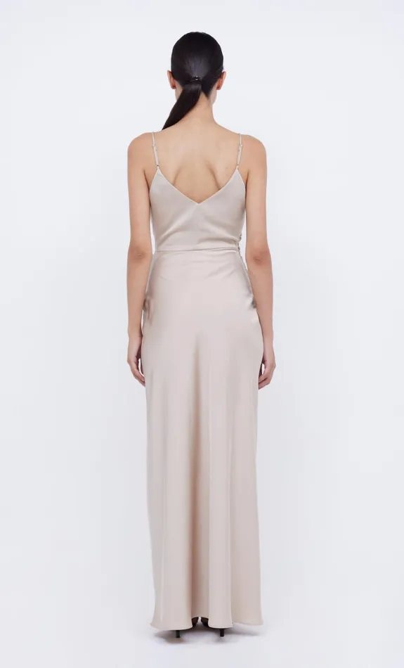 Women Bridesmaids Bec Bridge ETERNITY V MAXI DRESS Sand