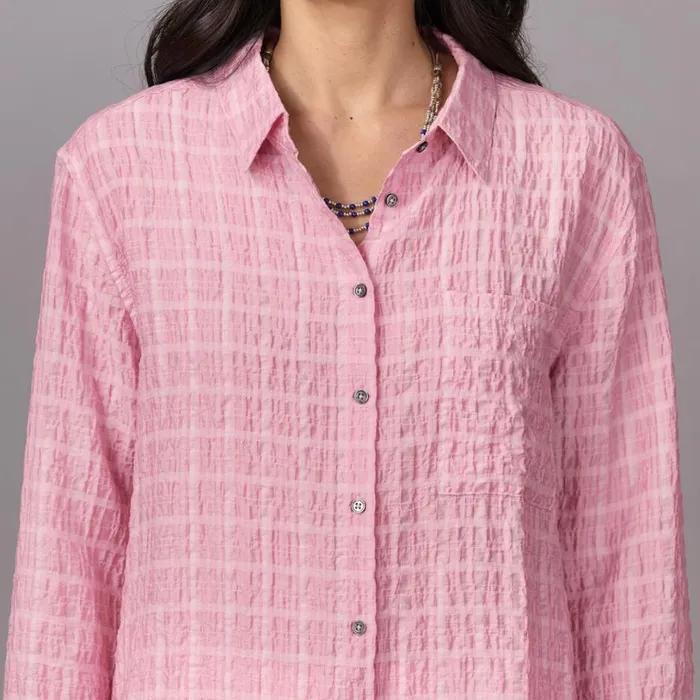 Women Callie Boyfriend Shirt Blush Sundance Catalog Tops Women Callie Boyfriend Shirt Blush Sundance Catalog Tops