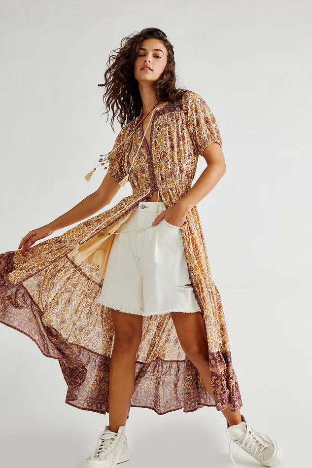 Women Casual Dresses Free People Sundown Gown Spice