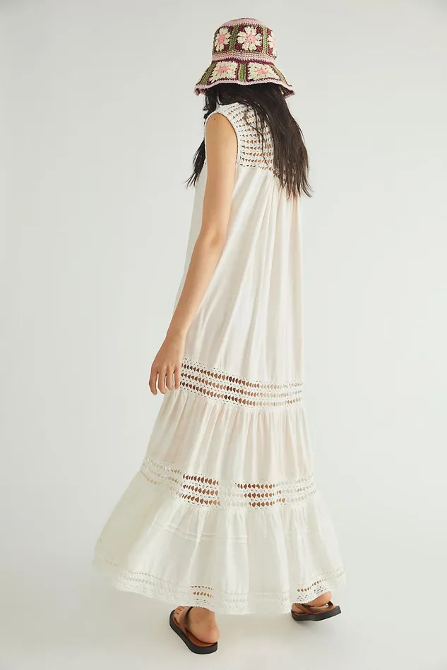 Women Casual Dresses Free People Washed Day Dreaming Dress Primrose Combo