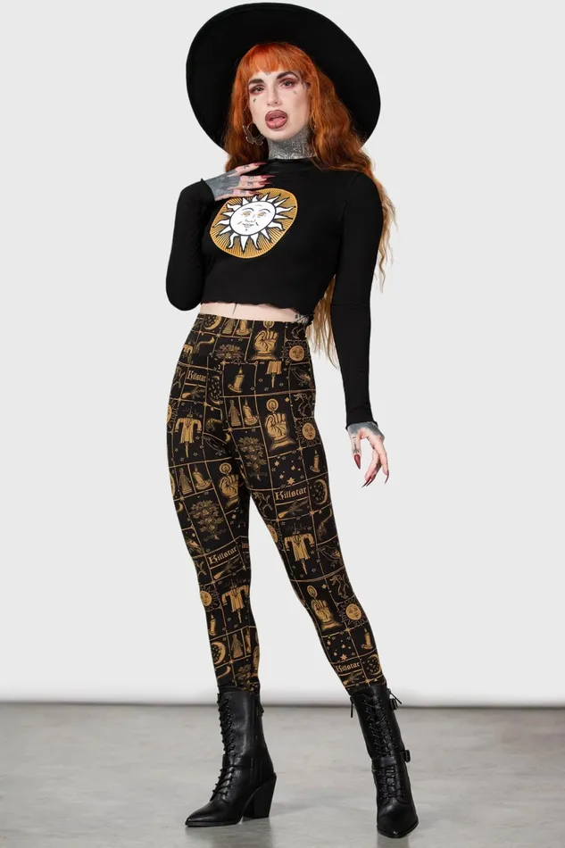 Women Chill Out Killstar Fading Light Long Sleeve Top