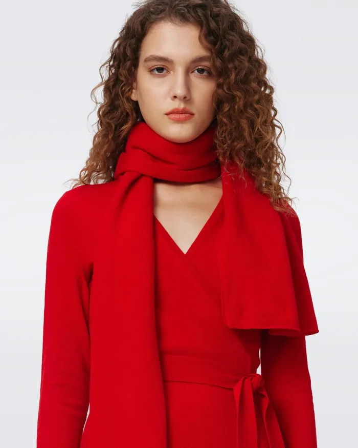 Women Cleo WoolCashmere Scarf Akane DVF Sweaters and Knits Women Cleo WoolCashmere Scarf Akane DVF Sweaters and Knits