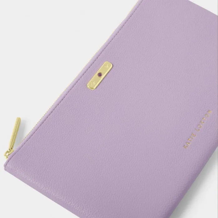 Women Clutch Bags and Pouches Katie Loxton February Birthstone Pouch In Lilac
