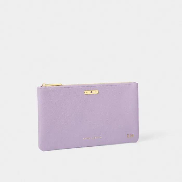 Women Clutch Bags and Pouches Katie Loxton February Birthstone Pouch In Lilac
