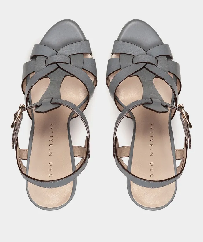 Women Copenhague Blue 8211 Heeled Sandals Pedro Miralles