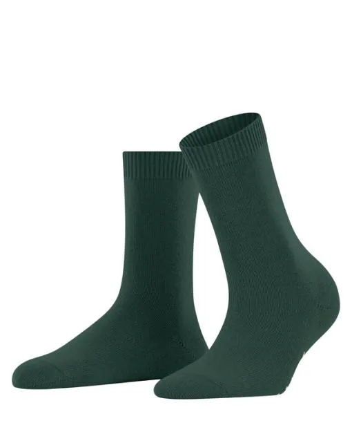 Women Cosy Wool Women Socks Hunter Green FALKE Socks