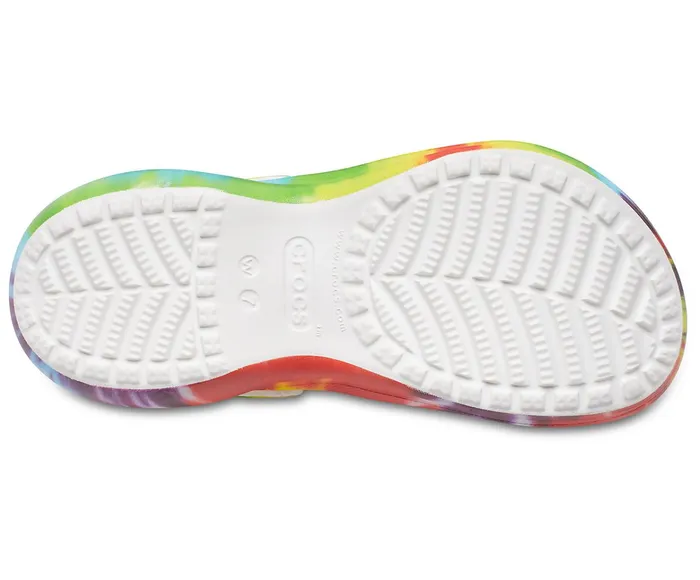 Women Crocs Classic Bae TieDye Graphic Clog Multi Crocs Clogs