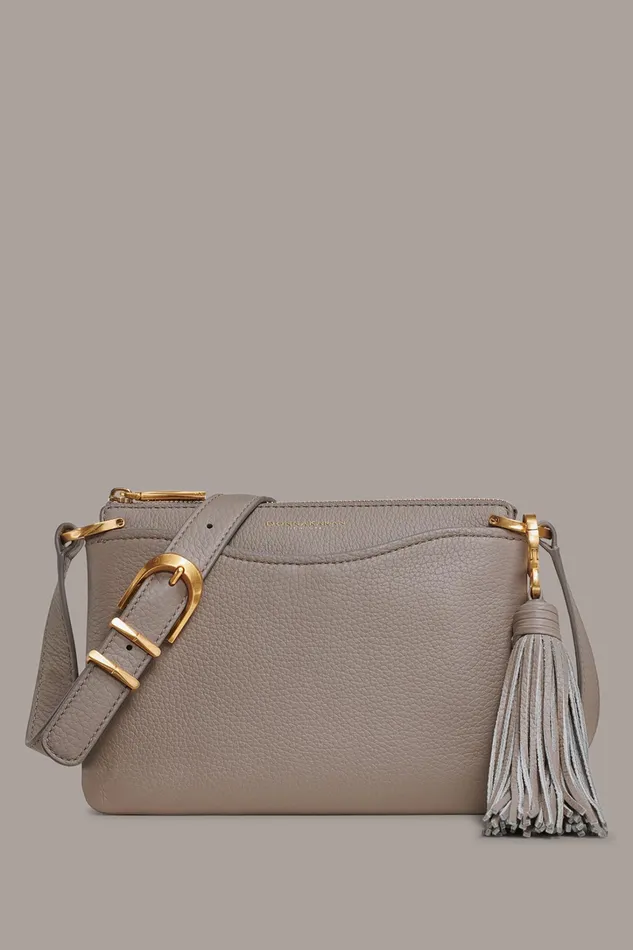 Women Crossbody Bags And Satchels Donna Karan GLENWOOD CROSSBODY Cloud