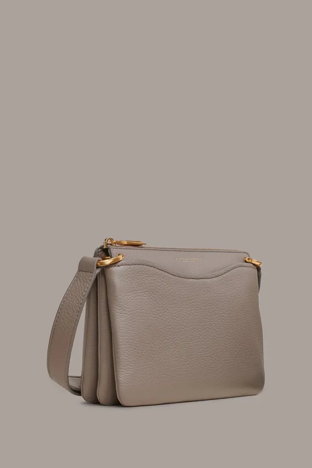 Women Crossbody Bags And Satchels Donna Karan GLENWOOD CROSSBODY Cloud