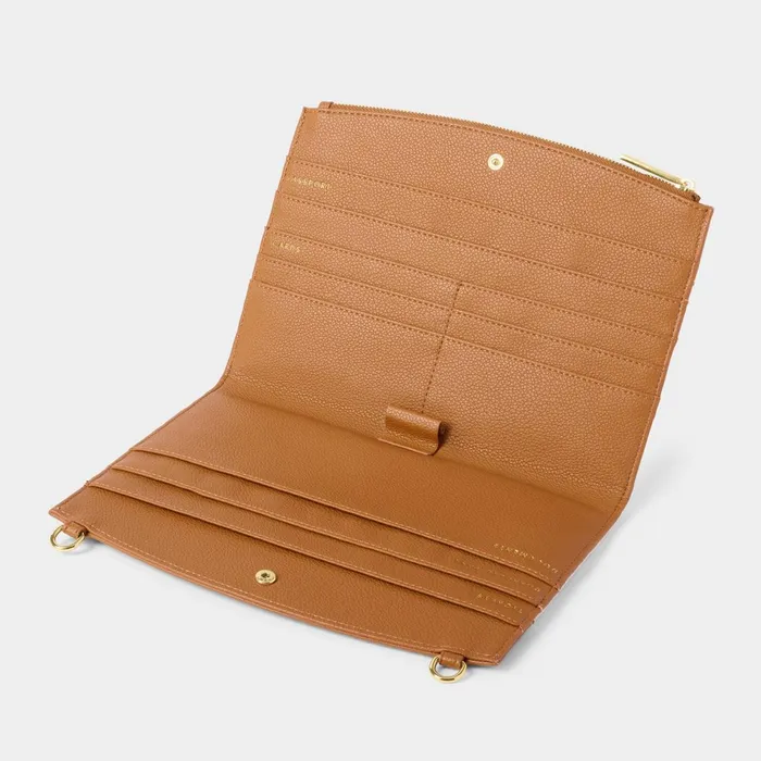 Women Crossbody Bags Katie Loxton Canvas Travel Organiser In Cognac