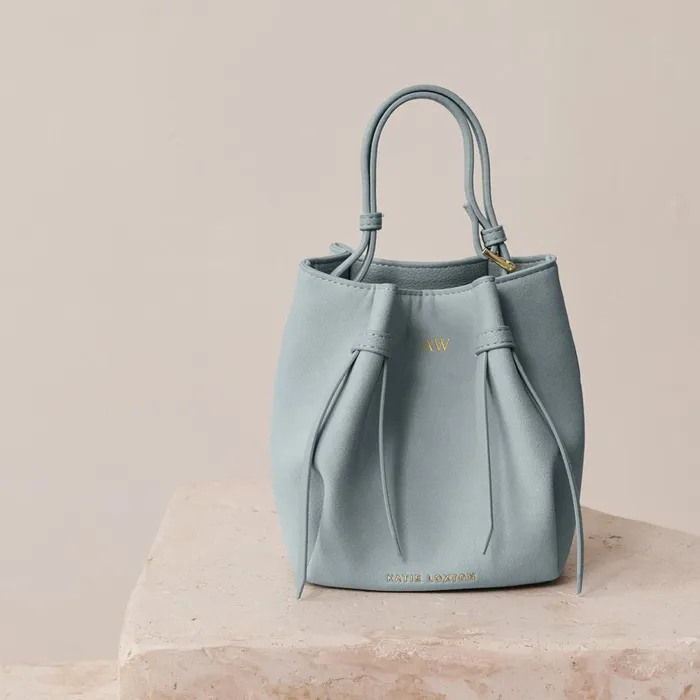 Women Crossbody Bags Katie Loxton Celina Mini Bucket Bag In Blue Mist
