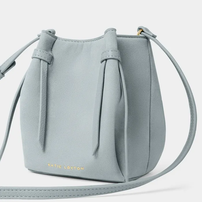 Women Crossbody Bags Katie Loxton Celina Mini Bucket Bag In Blue Mist