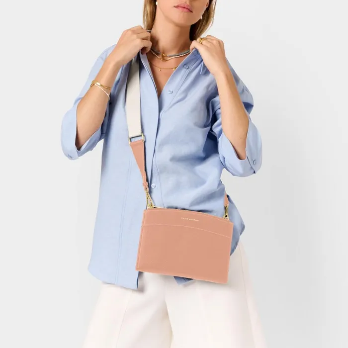 Women Crossbody Bags Katie Loxton Travel Organiser In Peony Blush