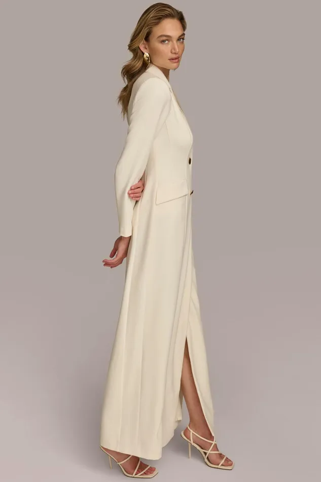 Women Dresses And Jumpsuits Donna Karan MAXI COAT DRESS Pristine