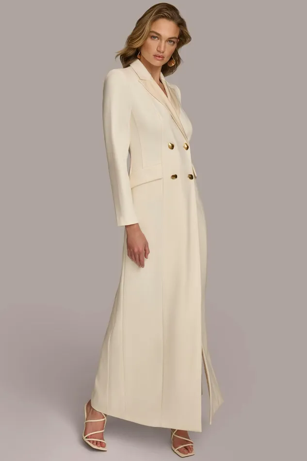Women Dresses And Jumpsuits Donna Karan MAXI COAT DRESS Pristine