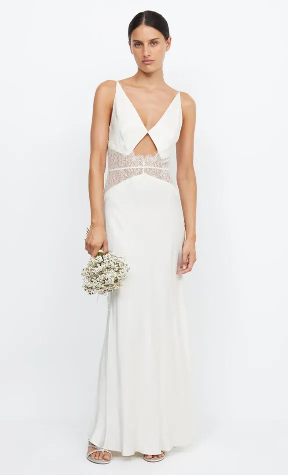 Women Dresses Bec Bridge CELINE MAXI DRESS Creamcream