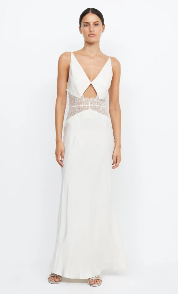 Women Dresses Bec Bridge CELINE MAXI DRESS Creamcream