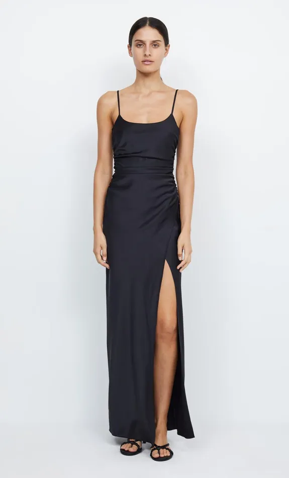 Women Dresses Bec Bridge ETERNITY SCOOP MAXI DRESS Black