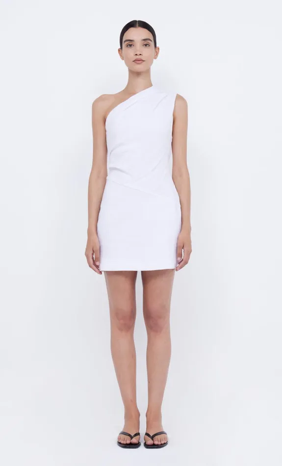 Women Dresses Bec Bridge LARA ASYM MINI DRESS Ivory