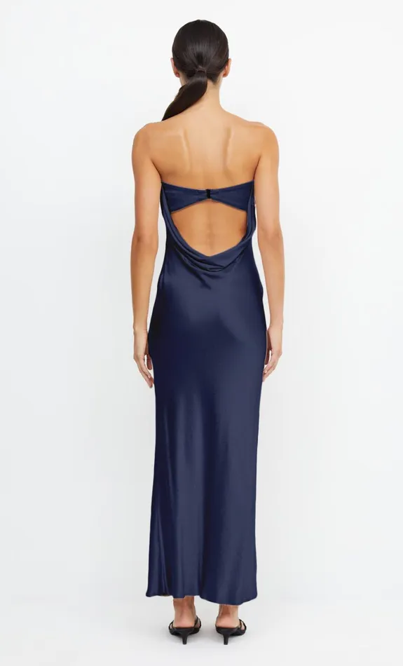 Women Dresses Bec Bridge MOON DANCE STRAPLESS DRESS Ink