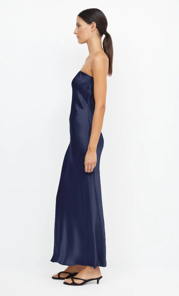 Women Dresses Bec Bridge MOON DANCE STRAPLESS DRESS Ink