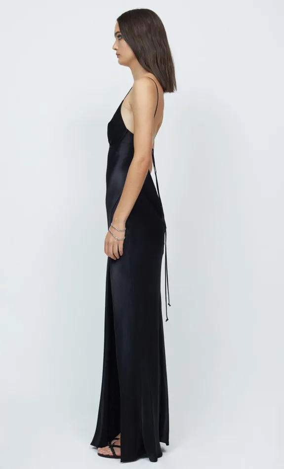 Women Dresses Bec Bridge REN SPLIT MAXI DRESS Black
