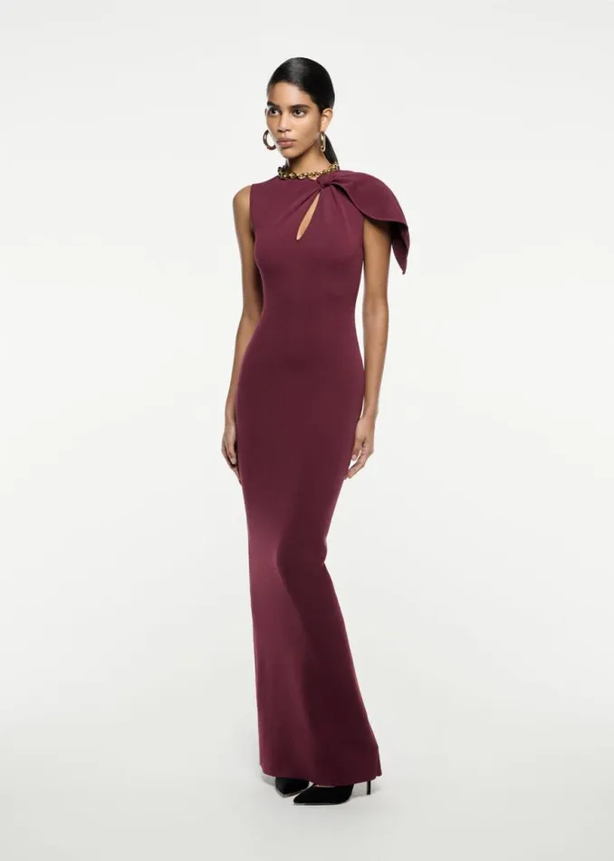 Women Dresses Roland Mouret Knit Maxi Dress