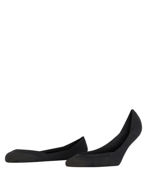 Women Elegant Step Women No Show Socks Black FALKE Fullyfashioned Stockings