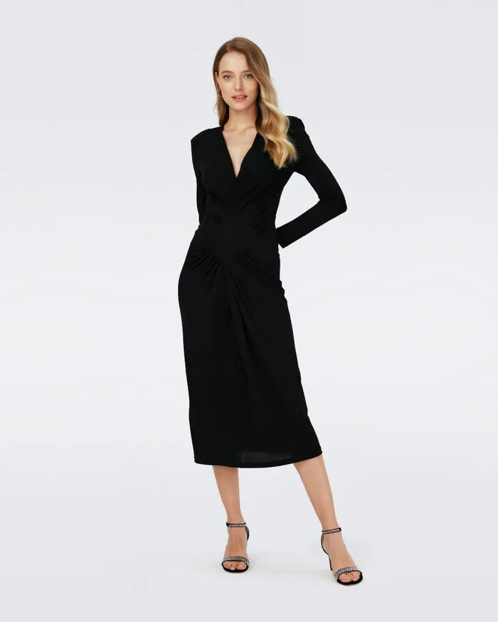 Women Esselyn Dress Black DVF Dresses