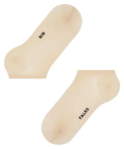 Women Fine Softness 50 DEN Women Sneaker Socks Cream FALKE Ankle Socks