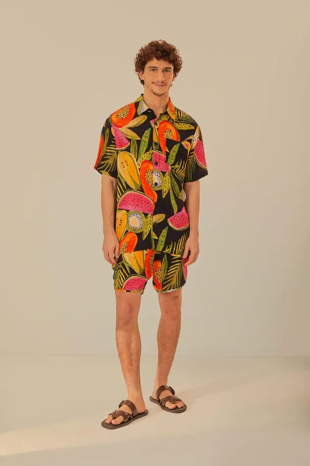 Women Fruits Shorts Multi FARM Rio Shorts