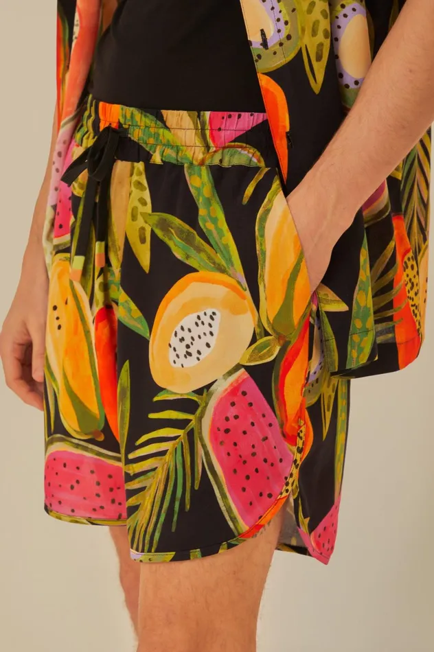 Women Fruits Shorts Multi FARM Rio Shorts