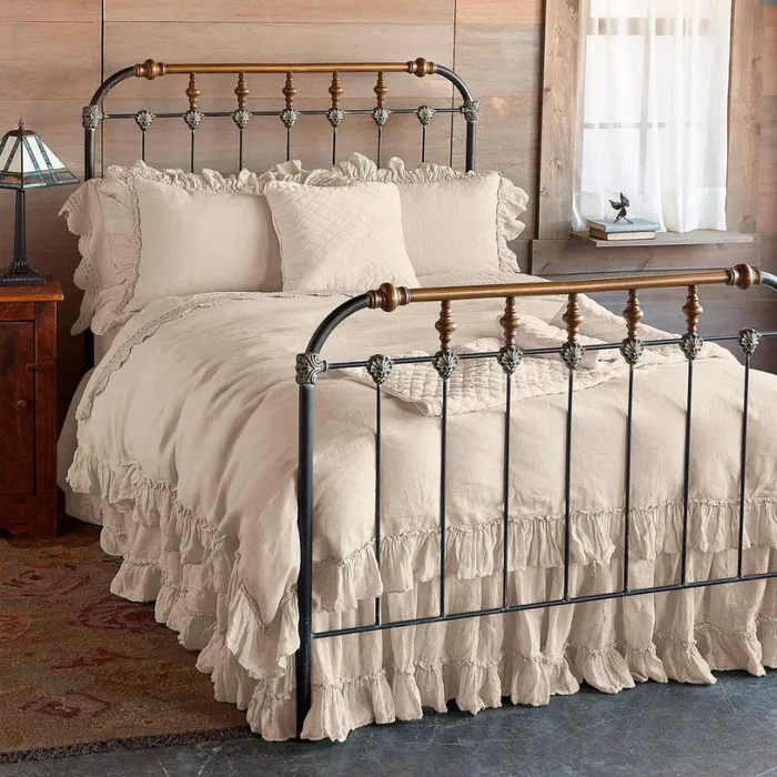 Women Gossamer Linen Ruffle Duvet Cover Cloud Sundance Catalog Bedding and Bath Women Gossamer Linen Ruffle Duvet Cover Cloud Sundance Catalog Bedding and Bath