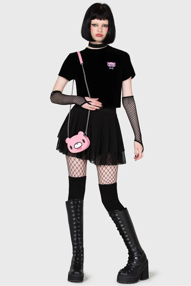 Women Handbags Killstar Gloomy Bear Handbag