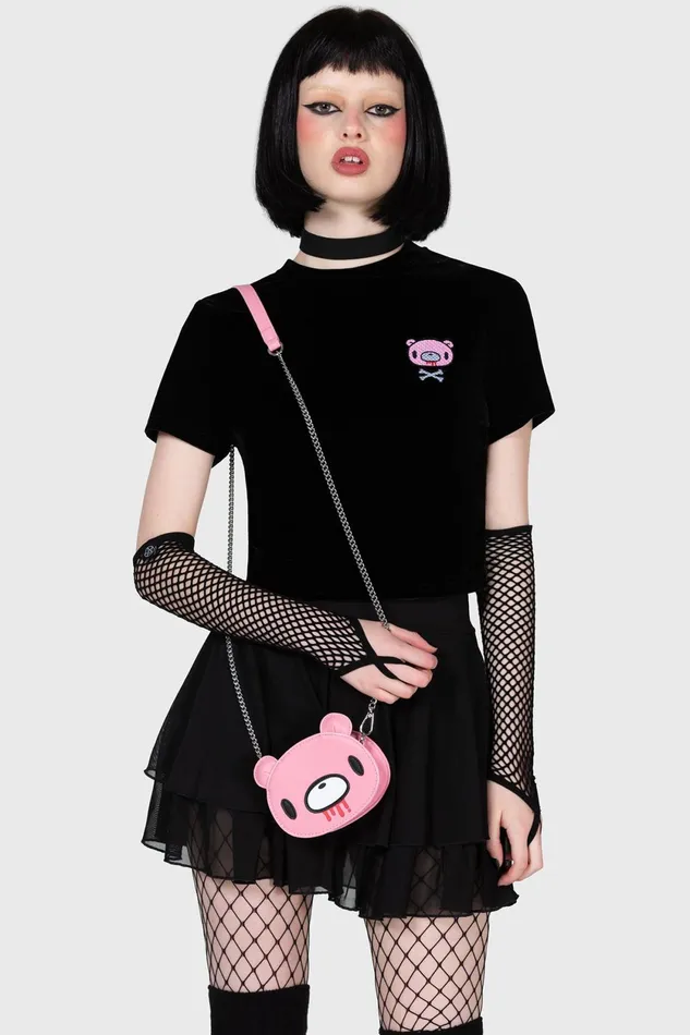 Women Handbags Killstar Gloomy Bear Handbag