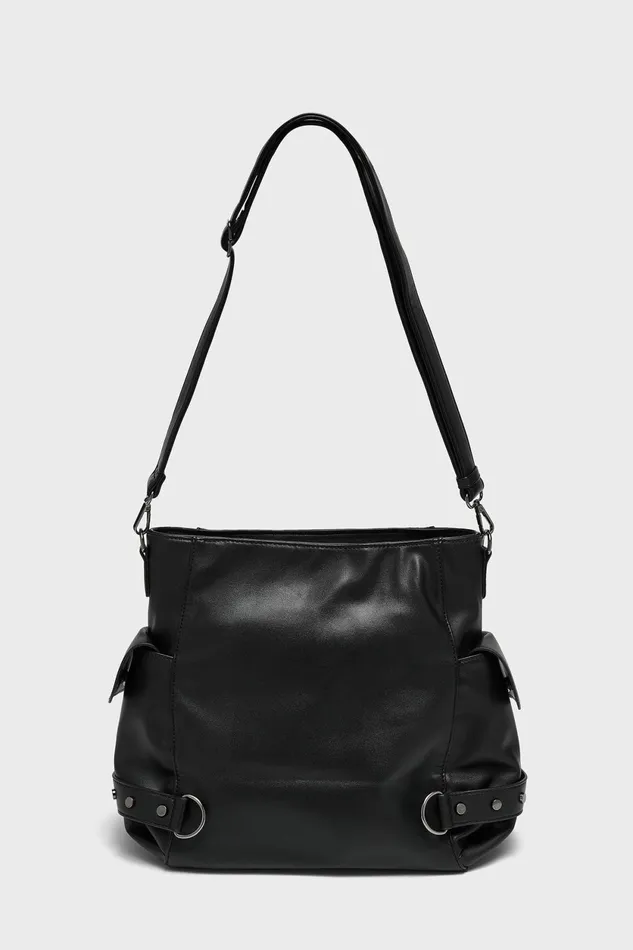 Women Handbags Killstar Noctis Winged Bucket Bag