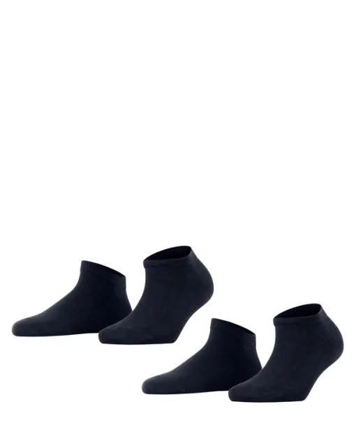 Women Happy 2Pack Women Sneaker Socks Dark Navy FALKE Ankle Socks