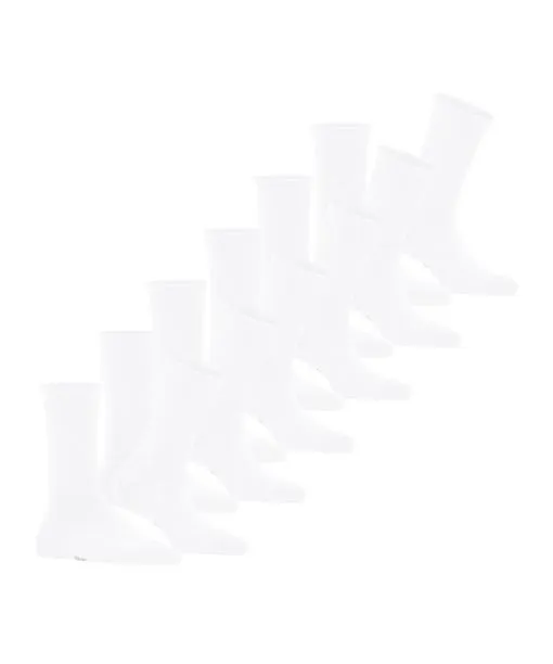 Women Happy Bundle 6Pack Women Socks White FALKE Socks