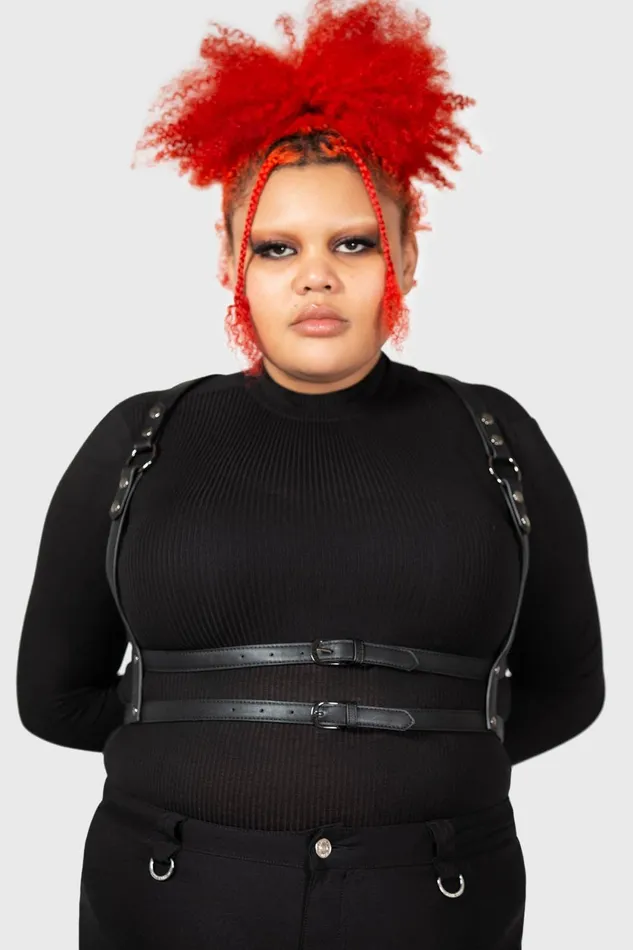 Women Harnesses and Belts Killstar Wanda Harness