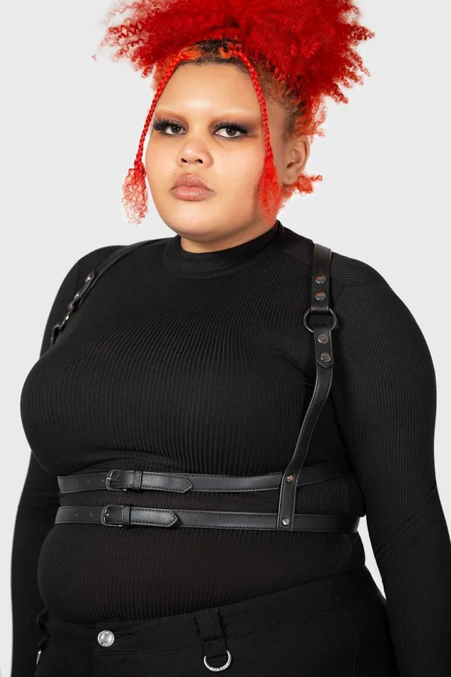 Women Harnesses and Belts Killstar Wanda Harness